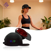 Topi Terapi Cahaya Merah Multifungsi EYCO Popular Factory dengan Timer dan Perangkat Terapi LED