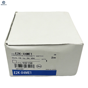 เซ็นเซอร์วัดระยะแบบคาปาซิทีฟชนิดไม่มีฉนวนป้องกัน E2K-X4ME1 M12 คุณภาพสูง แบบสามสาย DC NPN-NO ปกติมีการรับประกัน 1 ปี - Product Image 1