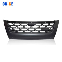 Accessoires extérieurs en plastique ABS Noir mat Grille avant pour Toyota Fortuner 2016-2020 Style TRD
