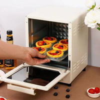 Four électrique domestique de 15L en acier inoxydable Four à pain intelligent pour pizza et poulet