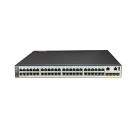 S5720-52X-PWR-SI-AC 48 Puertos Ethernet 10/100/1,000 PoE+ VLAN IP, 4 Puertos 10 Gig SFP+, Switch de Red
