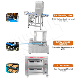 MY Mini machine entièrement automatique Baguette De <span class=keywords><strong>Pain</strong></span> Bakery Bun Line Toast <span class=keywords><strong>Sandwich</strong></span> Bread Baking Machine - Product Image 3