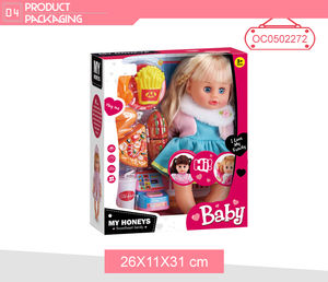 Poupées <span class=keywords><strong>Reborn</strong></span> en silicone souple chantant personnalisées de 14 pouces bon marché - Product Image 4