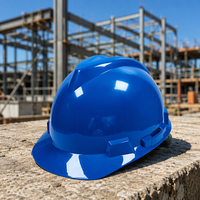 Casque de chantier portable en HDPE, personnalisable, anti-poussière, pour entrepôt et usine