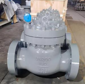 Tùy Chỉnh DN900 Pn16 Không-Trở Lại Van <span class=keywords><strong>Api</strong></span> Mặt Bích Van 32 "Carbon Thép <span class=keywords><strong>Wcb</strong></span> Đu Kiểm Tra Van Giá - Product Image 3