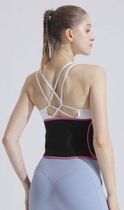 女性の産後ネオプレンサウナスウェットバンドボディシェイパースリムウエストトレーナートリマー胃腹ラップ保護付き - Product Image 3