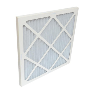 Nuevo Filtro de Aire Plegado con Marco de Papel de Fibra Sintética Industrial G3 G4, Prefiltro de Polvo, Eficiencia MERV 8-14 para Sistemas de Aire - Product Image 1