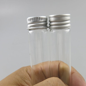 <span class=keywords><strong>Tube</strong></span> <span class=keywords><strong>à</strong></span> <span class=keywords><strong>essai</strong></span> en <span class=keywords><strong>verre</strong></span> borosilicate transparent vide de 30 ml 45 ml, emballage pour sel de bain cosmétique 2020, conteneur pour cigares <span class=keywords><strong>avec</strong></span> <span class=keywords><strong>bouchon</strong></span> <span class=keywords><strong>à</strong></span> vis en aluminium - Product Image 6