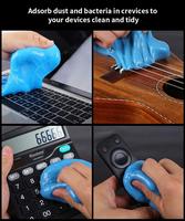 Nettoyant multi-fonctions 160g Blue Magic Dust Cleaner Compound Super Cleaning Gel pour ordinateur portable, PC, clavier, boîte en plastique