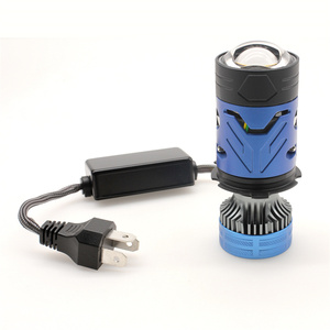 Ampoule de phare LED mini projecteur FSYLX <span class=keywords><strong>W1</strong></span> H4 130W 40000lm H4, faisceau haut et bas, ventilateur T8, ampoules de phare LED pour voiture - Product Image 2