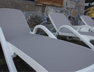 Jardin extérieur plage moderne réglable à quatre vitesses plage soleil chaises longues piscine lit de différentes hauteurs - Product Image 2