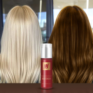 Crema Professionale per Cambiare il Colore dei <span class=keywords><strong>Capelli</strong></span>, Autentica e Senza Risciacquo, da Bianco a <span class=keywords><strong>Castano</strong></span> Scuro, Cioccolato, Caffè - Product Image 1