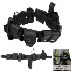 Tactical <b>Belt</b> with Components Pouches Bag <b>Holster</b> for Security Hunting Hiking <b>Belt</b> Premium Modular Equipment Security Utility - Product Image 1