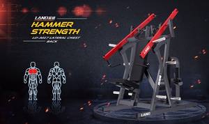 Macchina Professionale Commerciale a Carico Variabile per Petto e Schiena, Attrezzatura 2-in-1 a Doppia Funzione per Allenamento della Forza in Palestra - Product Image 6