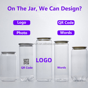 200ml 210ml 350ml rõ ràng minh bạch đồ uống vật nuôi có thể nắp chai trà sữa có thể mở ra với nắp nhôm kín Hướng dẫn sử dụng điều khiển - Product Image 6