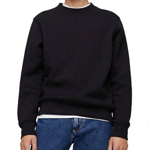 <b>Men</b> Custom Crewneck Pullover <b>Sweatshirts</b> Cotton Digital Printing Regular Sleeve Autumn Knitted Loose Fit - Product Image 4