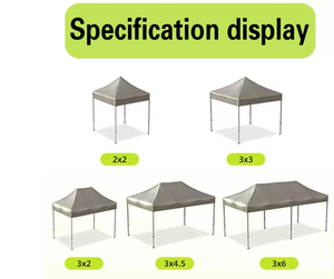 Tente d'exposition pliable en aluminium pour l'extérieur, tente publicitaire - Product Image 3