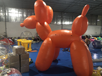 Ballon gonflable géant d'extérieur, pour les événements, de bonne qualité, orange, tailles 1,5 m, 13 pieds