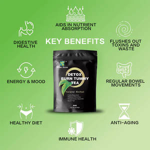 Sachets de thé détoxifiant aux herbes, nettoyage doux, favorise la santé digestive, 84g, emballage sous vide, mélange de plantes naturelles, pour adultes, vente en gros - Product Image 4