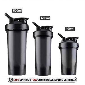 Customized <b>Shaker</b> Water <b>Bottle</b> Custom Gym Protein Shake Print Logo Sport Plastic BPA Free Promotion - Product Image 4