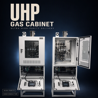 Boîtier de collecteur de gaz pour processus de diffusion CVD, alimentation en gaz haute pureté pour panneaux automatiques de fonderie de semi-conducteurs