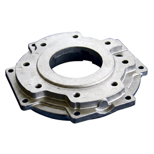 Componente de Buje de Rueda de Motocicleta de Aluminio Fundido a Presión con Acabado Vibrado - Product Image 1