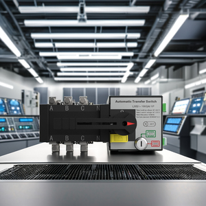 LMS1-100GA 690V 100A tích hợp Loại năng lượng kép tự động chuyển đổi chuyển đổi chuyển đổi chuyển đổi với chức năng chữa cháy - Product Image 1