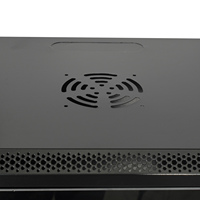 Rack de Servidor de Pared de 19 Pulgadas, 4U, SPCC, con Certificación CE, RoHS e ISO, Tamaño Personalizado, Gabinete de Red con Puerta de Vidrio para Uso Doméstico