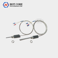 Sonde de température Pt100 en platine, résistance thermique, étanche, acier inoxydable, électrique, domestique, K/E