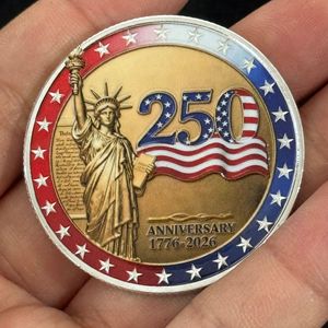 Moneda Conmemorativa de Aleación de Zinc Personalizada: Serie Estadounidense, 250.º Aniversario de la Independencia de los Estados Unidos, Antorcha de la Estatua de la Libertad - Product Image 2