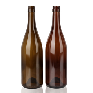 Muestra Gratuita de Botella de Vino de Vidrio Vacía Personalizada de 750 ml-1500 ml para Ginebra, Vodka, Whisky, Cerveza, Ron - Product Image 2