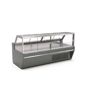 Vitrine réfrigérée commerciale à angle droit pour charcuterie et viande, avec refroidissement par ventilateur, pour <span class=keywords><strong>supermarché</strong></span> - Product Image 1