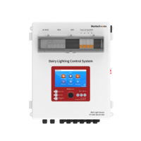 Système de Contrôle d'Éclairage pour Étable à Vaches IP54, Éclairage Automatique, Prise en Charge de la Programmation DIY