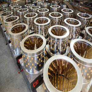 Machine professionnelle de traitement et d'épluchage des volailles, éplucheuse à plumes, éplucheuse à poulet Pickwick, acier inoxydable bon marché - Product Image 5