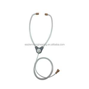 Tube d'écoute en plastique pour aides auditives Stetoclip avec amortisseur pour le test des aides auditives - Product Image 2