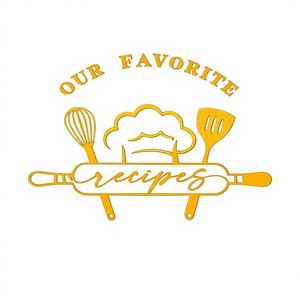 Carnet de recettes Lanpn White B5, <span class=keywords><strong>livre</strong></span> de <span class=keywords><strong>cuisine</strong></span> vierge à <span class=keywords><strong>remplir</strong></span>, couverture rigide embossée, organiseur de <span class=keywords><strong>cuisine</strong></span>, cadeau familial - Product Image 1