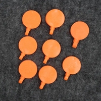 Bullseye – lance-pierre plate en Fiber de caoutchouc, cible de compétition, boîte de cible, lance-pierre, cible en acier inoxydable