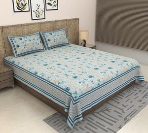 ผ้าปูที่นอนสไตล์วินเทจแบบเรียบ พร้อมปลอกหมอน 2 ใบ ผ้าฝ้าย 300 เส้นด้าย ปลอกหมอน 2 ใบ ราคาขายส่ง - Product Image 1