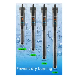 Protezione da sovratemperatura per prevenire la combustione a secco del riscaldatore dei prodotti per il controllo della temperatura dell'asta di riscaldamento del vetro dell'acquario