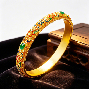 Pulsera de Filigrana con Diseño de <span class=keywords><strong>Lingote</strong></span> OEM/ODM Venta al por Mayor y Personalización SZ448 - Product Image 1