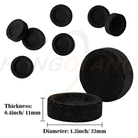 HongQiang noir rond charbon de bois disque lumières Nature charbon disque instantané feu briquettes Shisha narguilé charbon de bois
