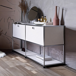 Moderner Edelstahl-Wohnzimmerschrank, Praktisch für Tägliche Aufbewahrung und Exquisit für Inneneinrichtung - Product Image 5