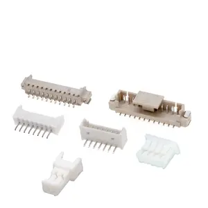 ZWG 1.25mm Pitch series Wire To Board Connectors Receptacle Crimp PCB SMD SMT Wafer Header PCB JST Factory supply connector