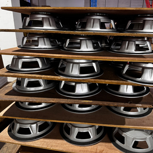 OEM 400W max 4 Ohm giỏ nhôm âm thanh xe hơi loa tầm trung 8 inch nhôm đạn thiết kế với đẩy thiết bị đầu cuối - Product Image 5