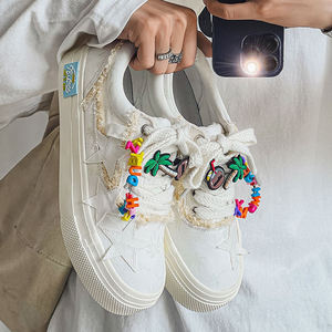 Zapatos de Lona de Diseño que Cambia de Color, Estilo Pareja, Primavera 2026, Calzado Casual de Moda, Cómodo, con Cordones, para Caminar - Product Image 5