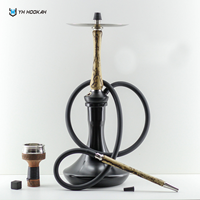 Ensemble complet de chicha Thunder 2 Purge Options avec pince à chicha en bois et tête de chicha – Produit de qualité supérieure