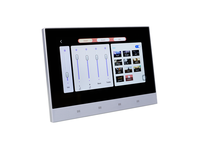 V HiFi Streaming Amplifier 2 Zone Wall Plate Amp Support DTS FLAC APE Lossless Audio With WiFi Bluetooth DLNA