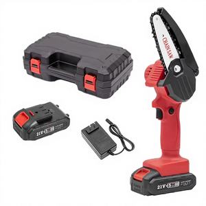 Mini Motosierra Eléctrica Portátil de 24V con Batería de Litio de Grado Industrial, 300W, para Trabajos de Bricolaje, Jardinería y Corte de Madera - Product Image 4