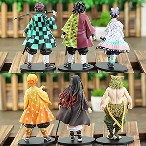 Custom Demon Slayer 16 modelli <span class=keywords><strong>Kimetsu</strong></span> <span class=keywords><strong>No</strong></span> <span class=keywords><strong>Yaiba</strong></span> Anime Pvc <span class=keywords><strong>Action</strong></span> Model Figure Toys <span class=keywords><strong>Action</strong></span> Figure - Product Image 5