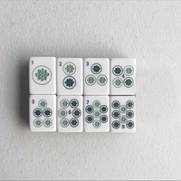 Maßgefertigtes Graviertes Acryl-Amerikanisches Mahjong-Set 160 Stück Luxuriöses Indoor-Ludo-Spiel mit Schichtdesign